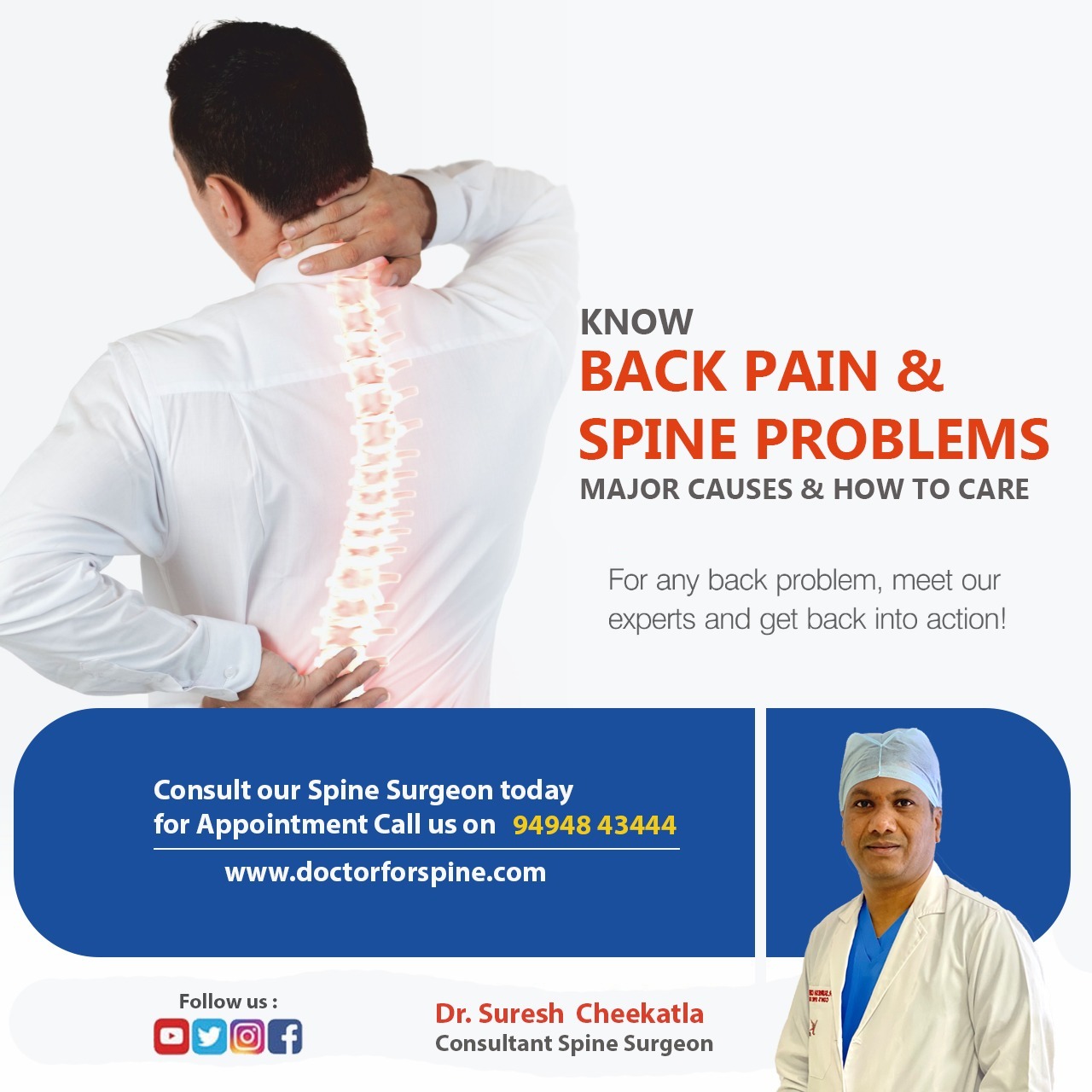 Doctor for neck and back pain